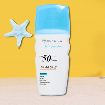 Wide range of sunblock and sunscreens from Forganica Skincare in Pakistan for effective sun protection.