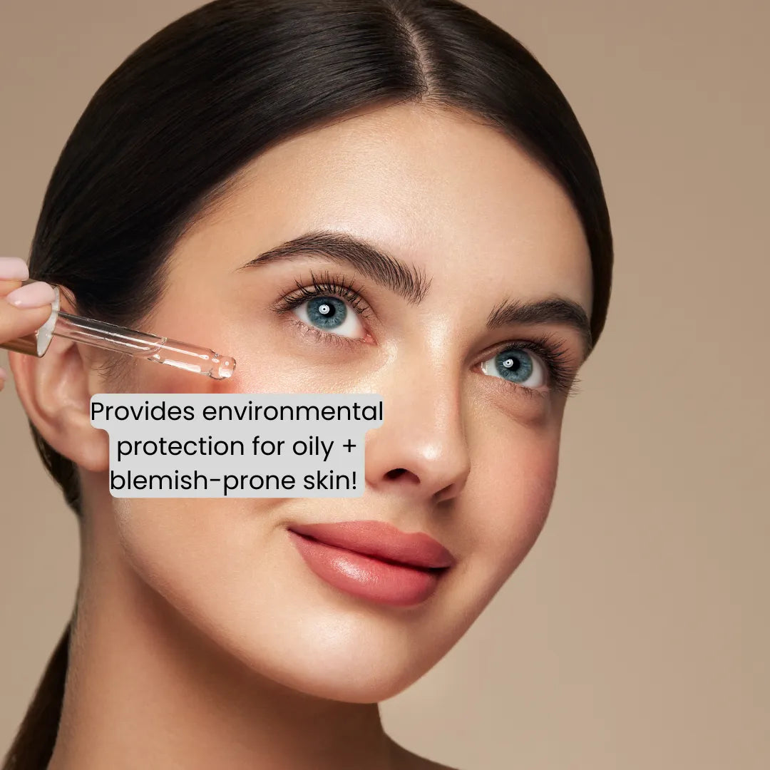 Forganica Silymarin Serum benefits for oily and blemish-prone skin Pakistan