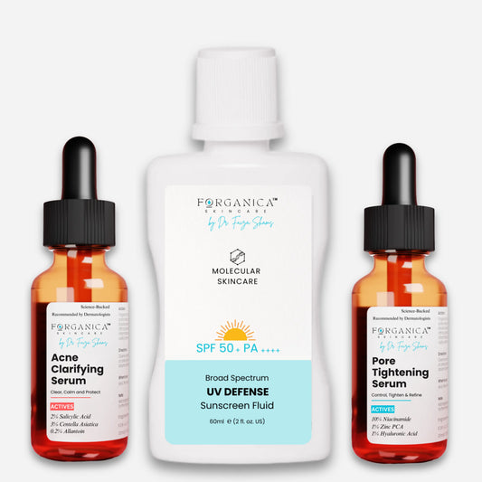 Forganica Acne defense trio for oily_blemish-prone skin