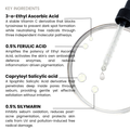 Forganica Silymarin Antioxidant Serum ingredients explained — Silymarin, Vitamin C, Capryloyl salicylic acid
