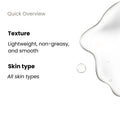 Forganica Peptide Repair Serum texture — lightweight anti-aging serum
