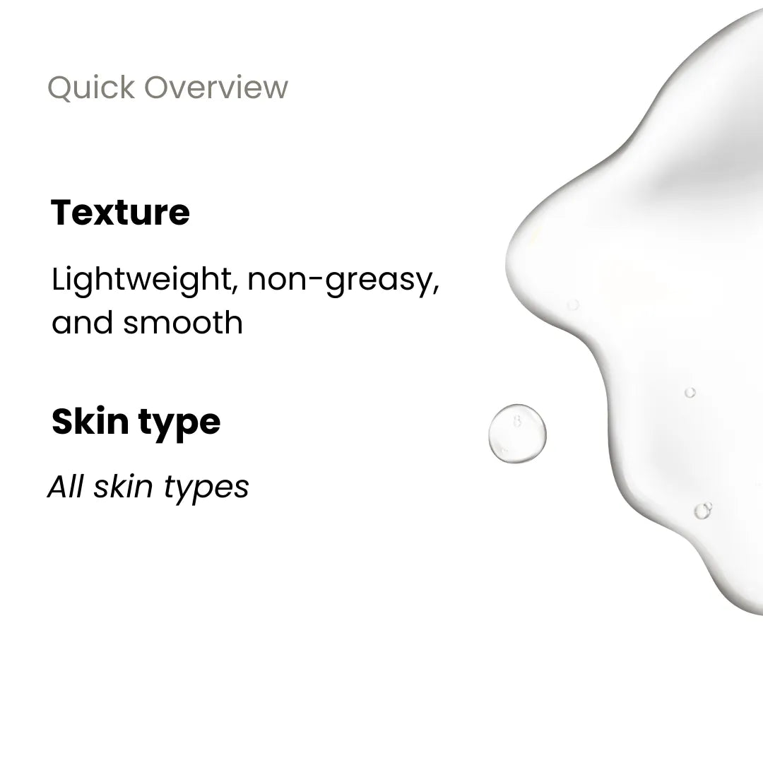 Forganica Peptide Repair Serum texture — lightweight anti-aging serum