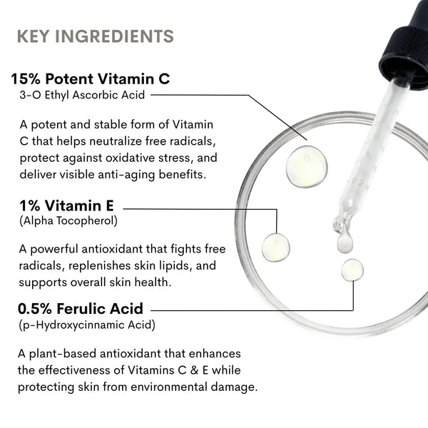 Skin Brightening Serum | Vitamin C Serum for Hyperpigmentation hover image